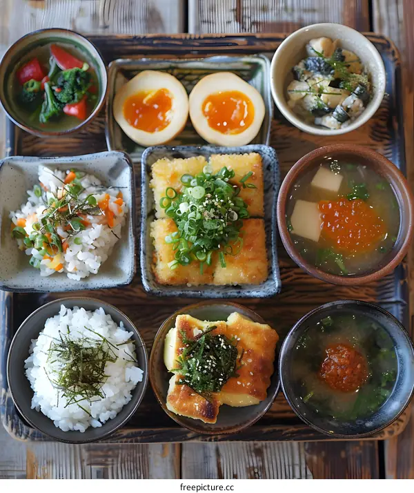 Japanese Food Set Meal