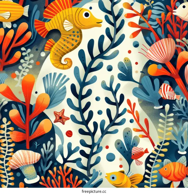 Undersea Creatures and Plants