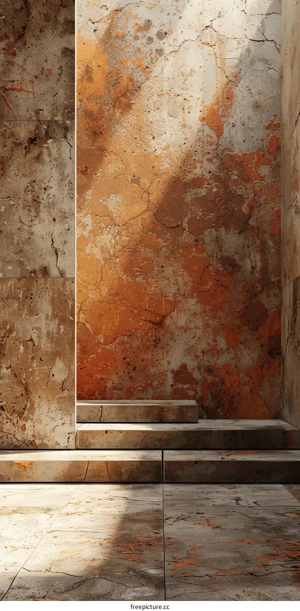 Geometric Space Under Light and Shadow