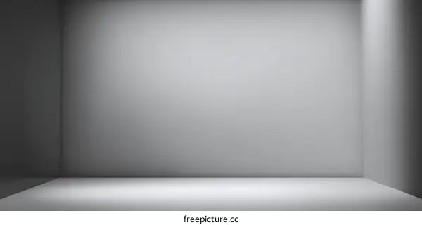 Empty Studio Room Interior Design