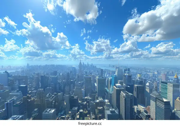 Manhattan Skyline at Dusk