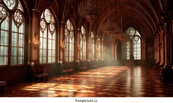 Majestic Royal Palace Hall Interior
