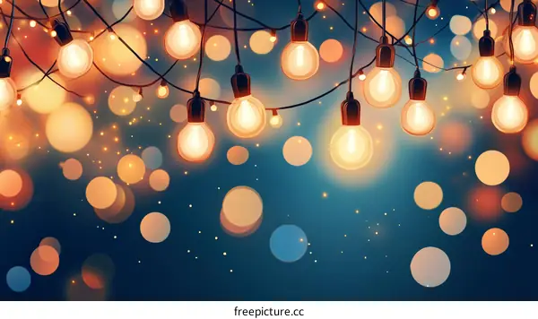 Warm Vintage Outdoor Lighting Design