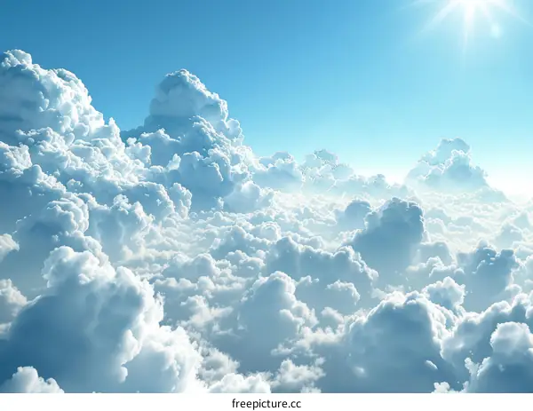 Stunning Cloud Formation in the Sky