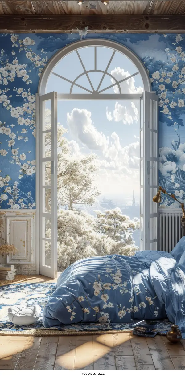 Bedroom with a Stunning View