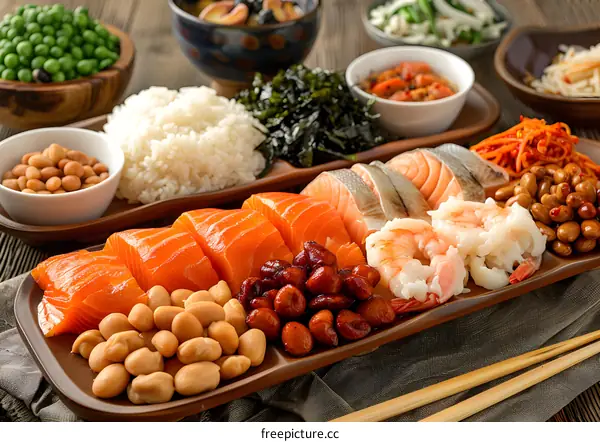 Aplatizing korean food