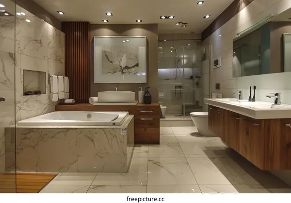 Modern Luxury Bathroom Interior Design