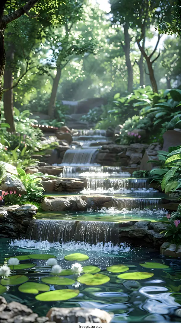 Waterfall in the Forest