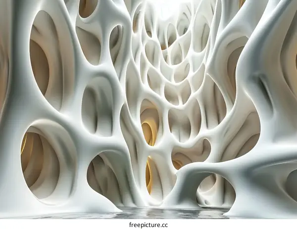 Organic Architecture Interior: Futuristic Design