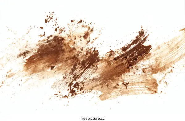 Abstract Brown Dirt Stain Texture