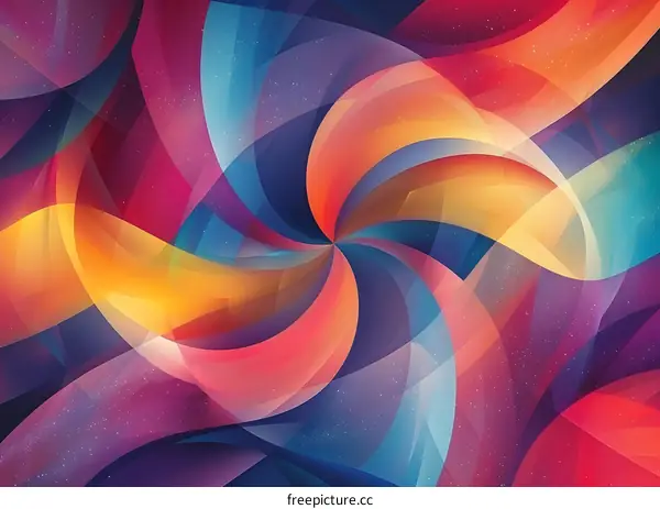 Colorful geometric pattern