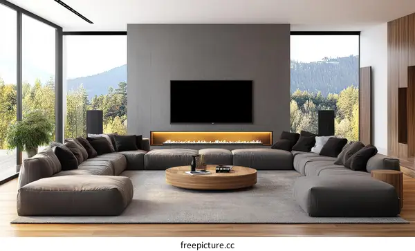 Modern Contemporary Living Room Interior Design