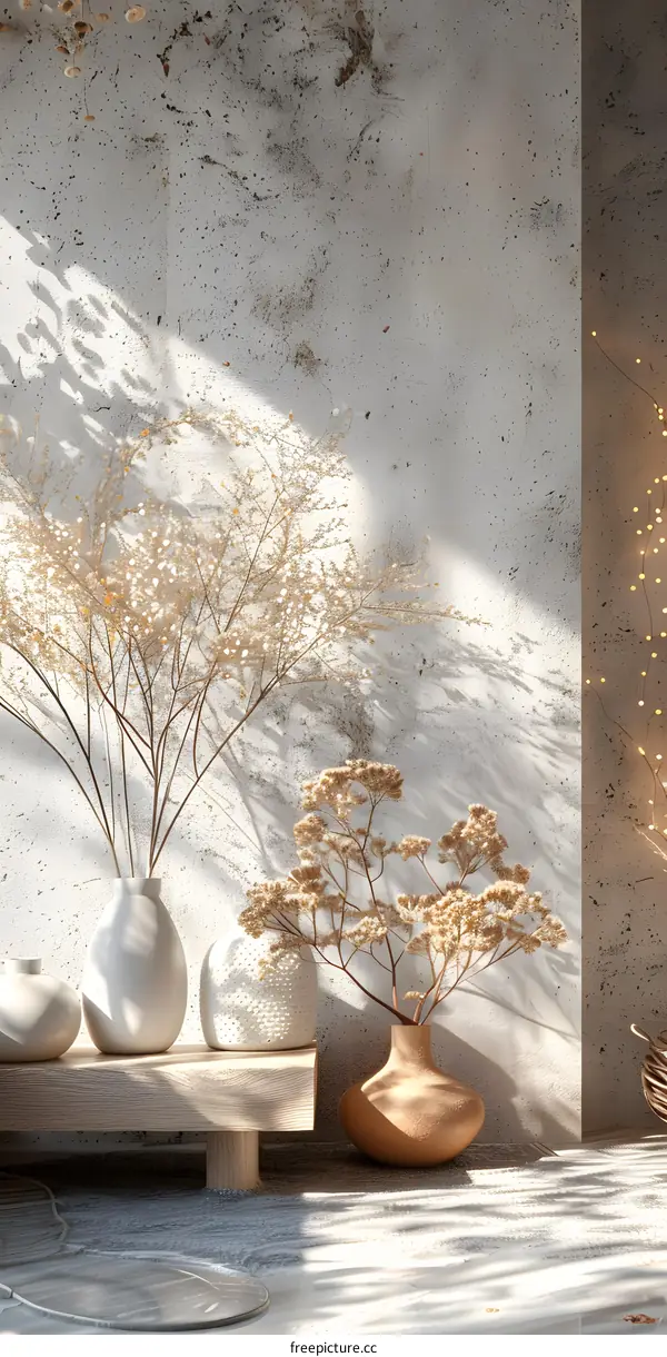 Still Life with Dried Flowers