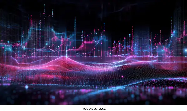 Digital Cityscape Data Visualization