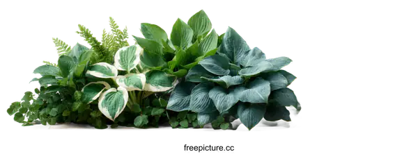 [Transparent Background PNG]Colorful Plants Border Design for Garden