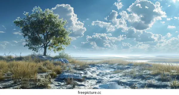 Nature's Beauty: A Serene Landscape