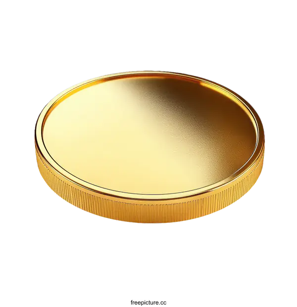[Transparent Background PNG]Golden Coin Illustration Image