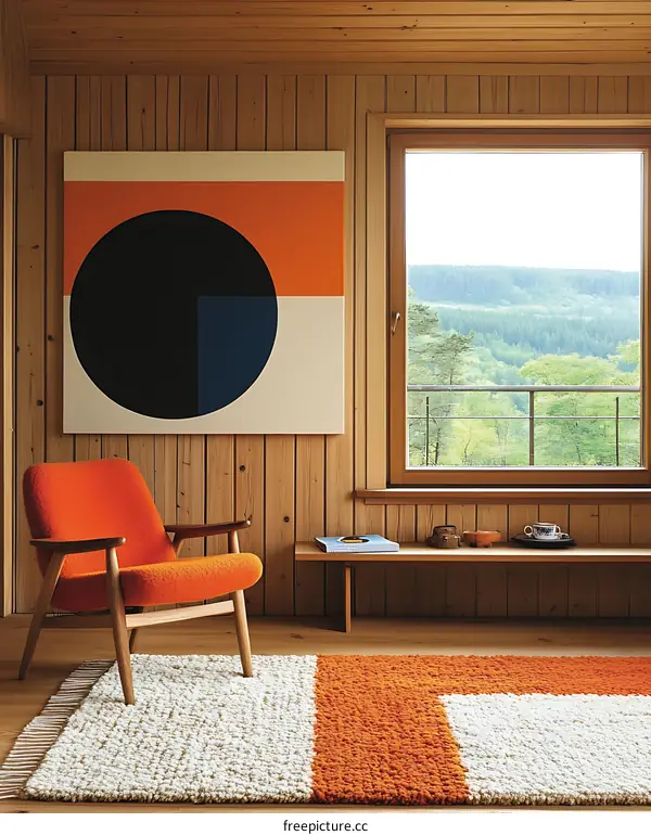 Modern Scandinavian Living Room Interior Design