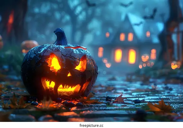 Halloween Pumpkin Jack-o-lantern