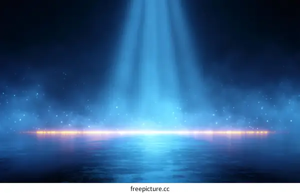 Spotlight Abstract Stage Background Design