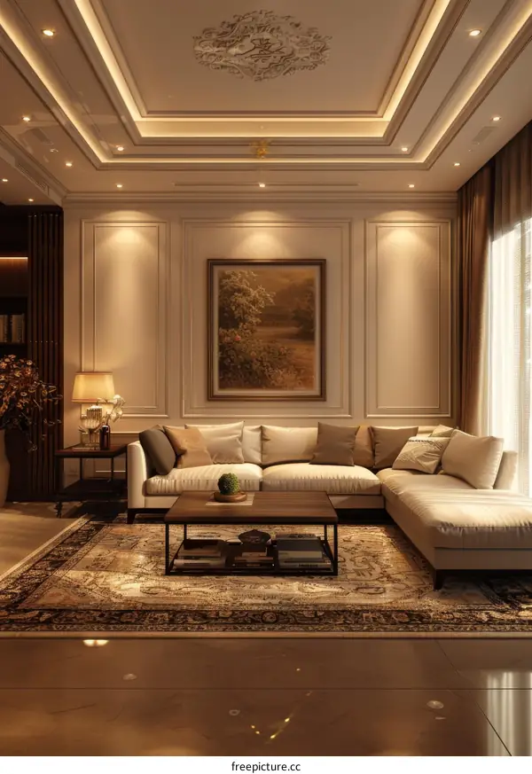 Luxury Living Room Interior Design