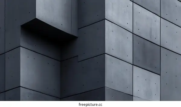Abstract Modern Building Facade Design