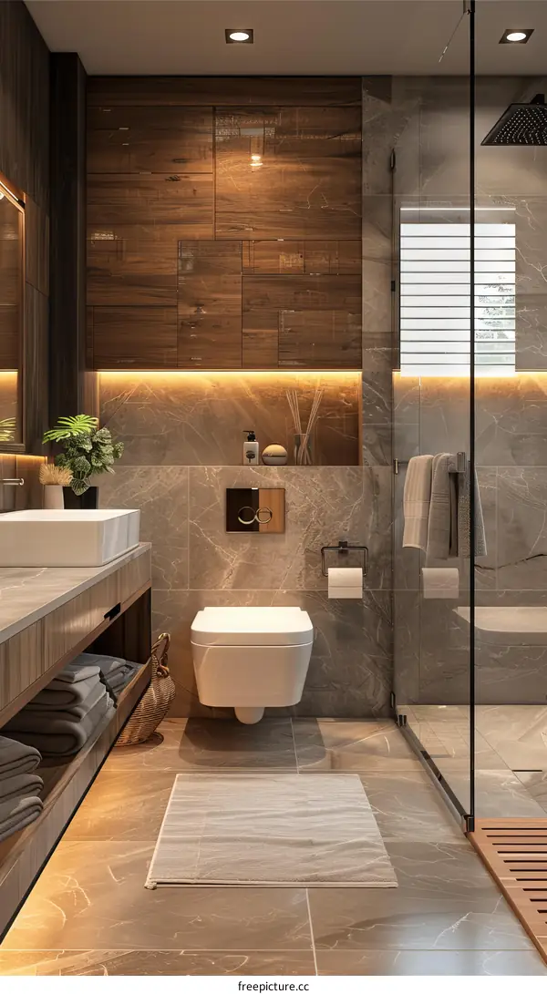 Modern Luxury Bathroom Interior Design
