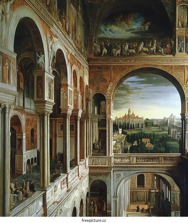 The Vision of the Holy Roman Empire in the Basilica of Old Saint Peters