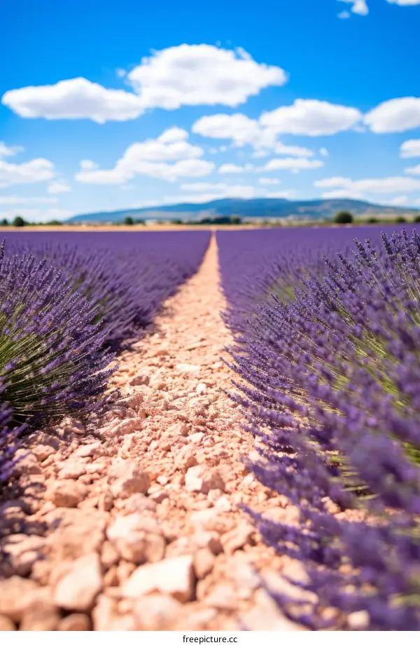 Lavender Field in Provence, France
