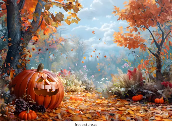 Halloween Pumpkin Lantern