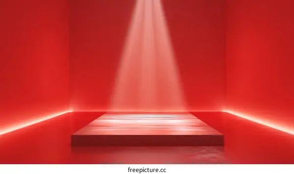 Red Minimalist Product Showcase Platform