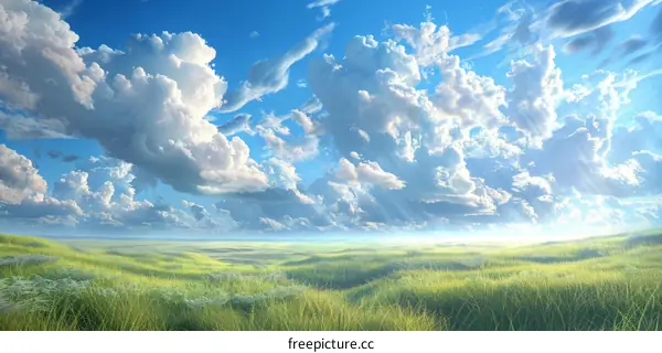 Expansive Prairie Landscape