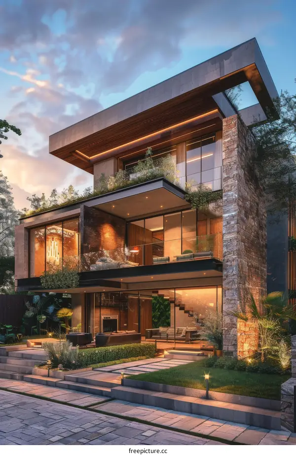 Palm Springs Modern Home with Luxurious Amenities