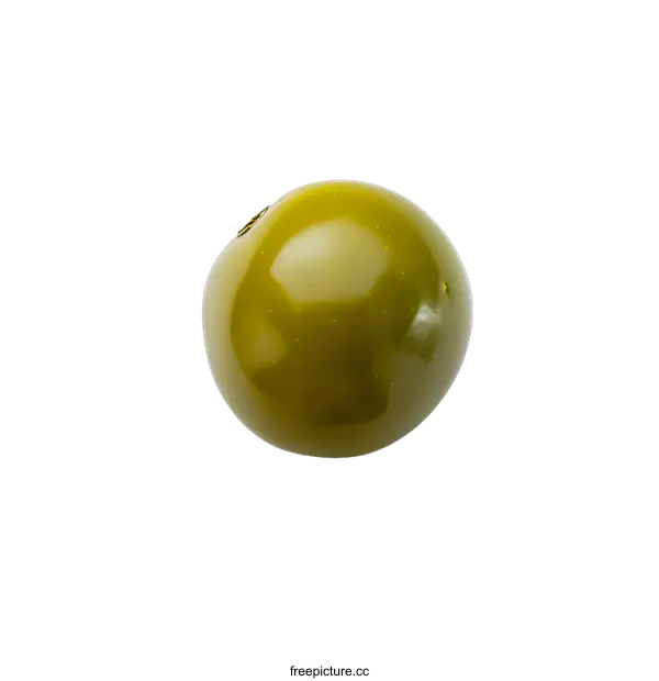 [Transparent Background PNG]Green Unripe Tomato Isolated on White Background