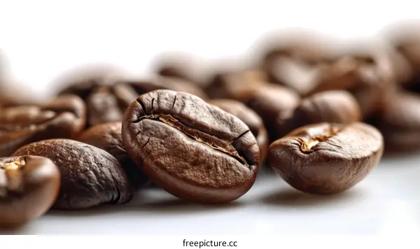 Close-up of coffee beans