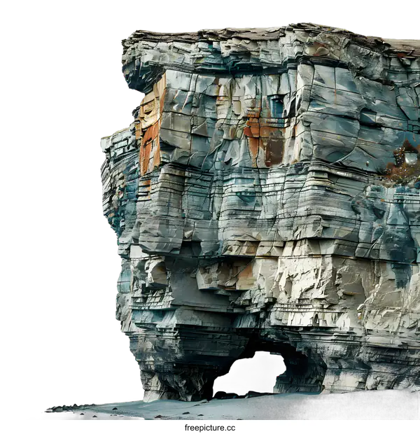 [Transparent Background PNG]Natural Rock Formation With Archway