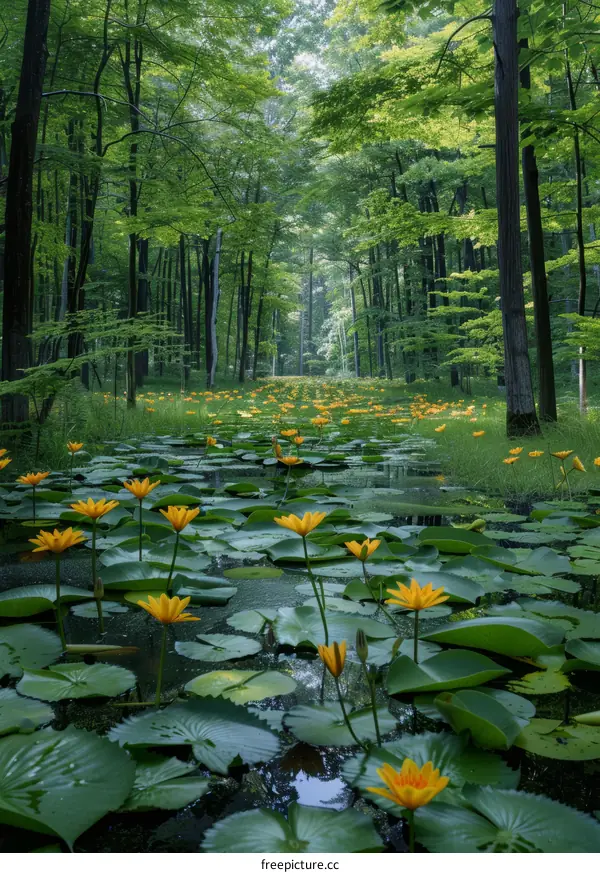 Mystical Journey through the Enchanted Forest