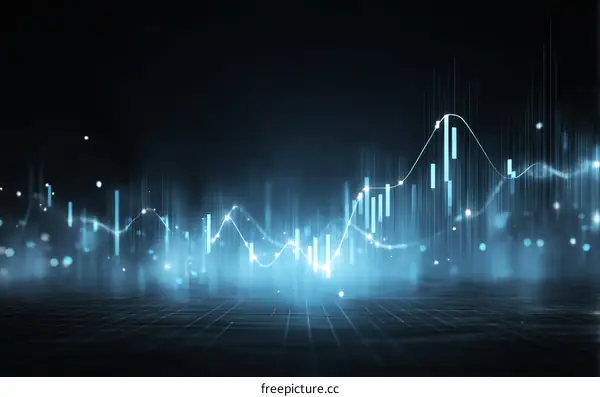 Abstract Financial Data Visualization