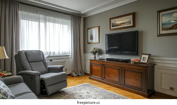 Modern European Living Room Interior Design