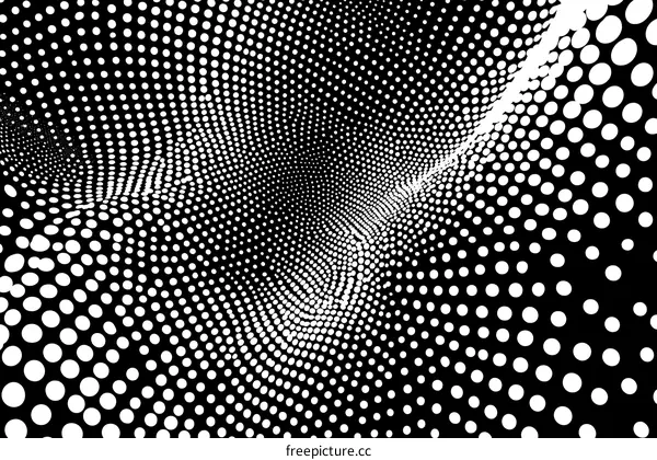Abstract Dotted Pattern Design