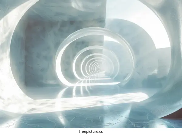 Futuristic Sci-Fi Corridor