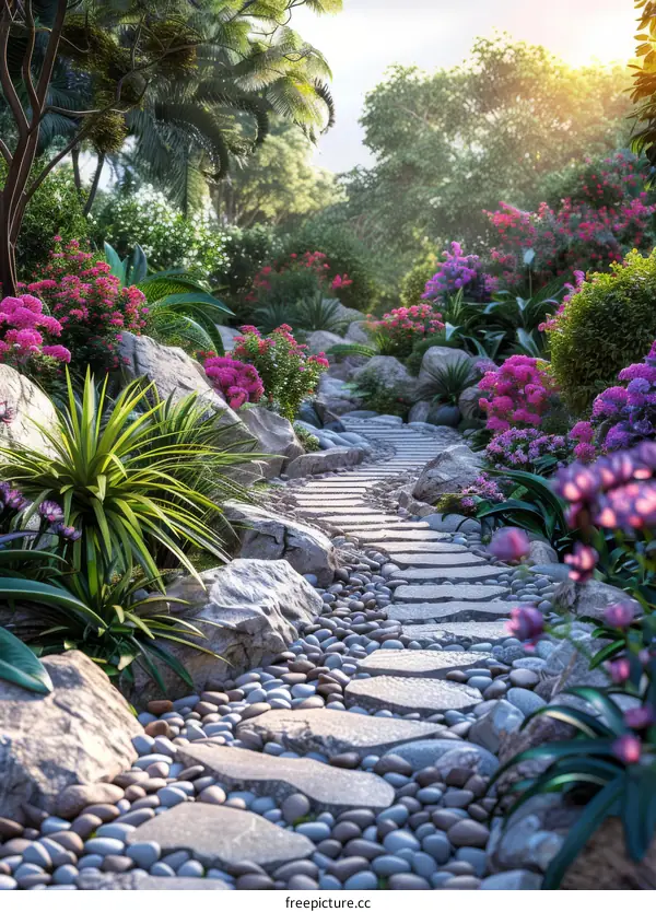 Enchanted Forest Stone Path