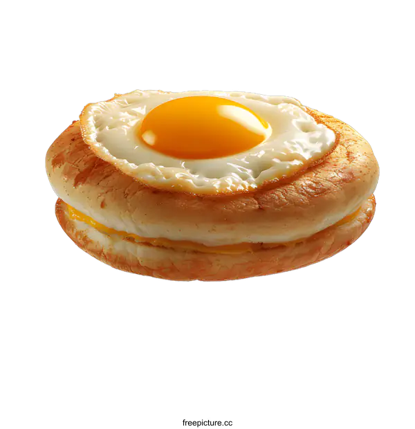 [Transparent Background PNG]Floating Egg in a Basket
