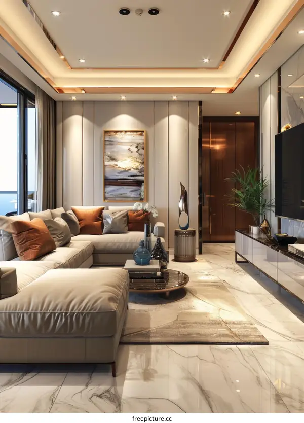 Modern Luxury Living Room Interior Design