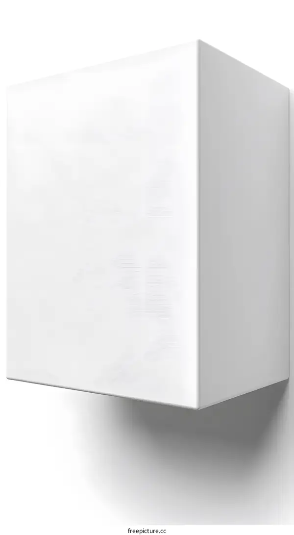 White Cube Mockup Template