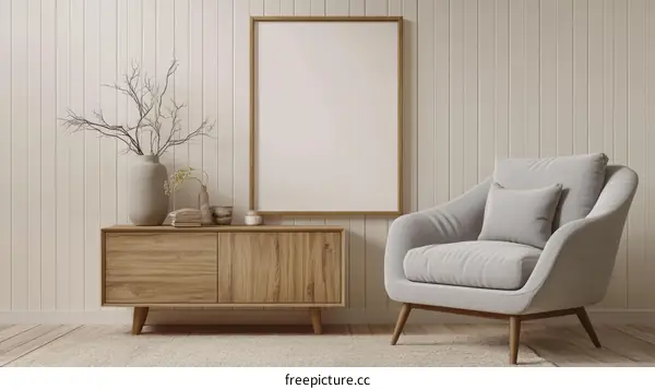 Modern Minimalist Living Room Interior Design