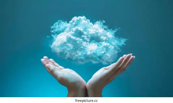 Hands Holding a Cloud: The Future of Computing