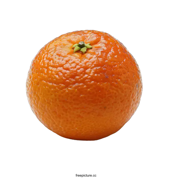 [Transparent Background PNG]A photo of a tangerine