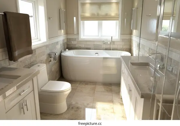 Modern IKEA-Inspired Bathroom Design