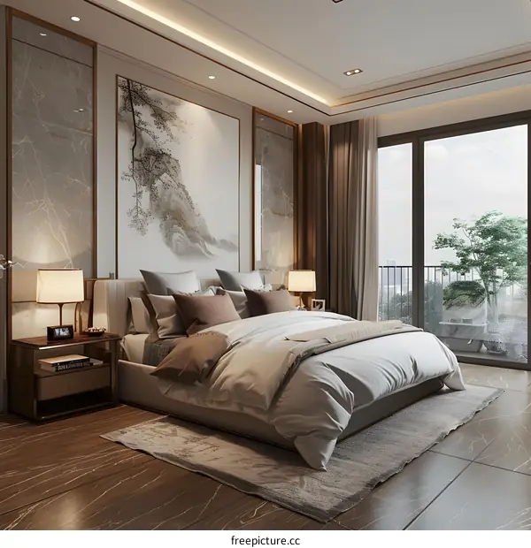 The effect picture of bedroom